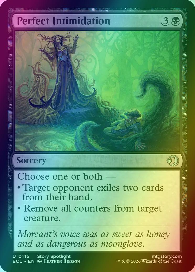 Perfect Intimidation [115] [Lorwyn Eclipsed] [Foil]