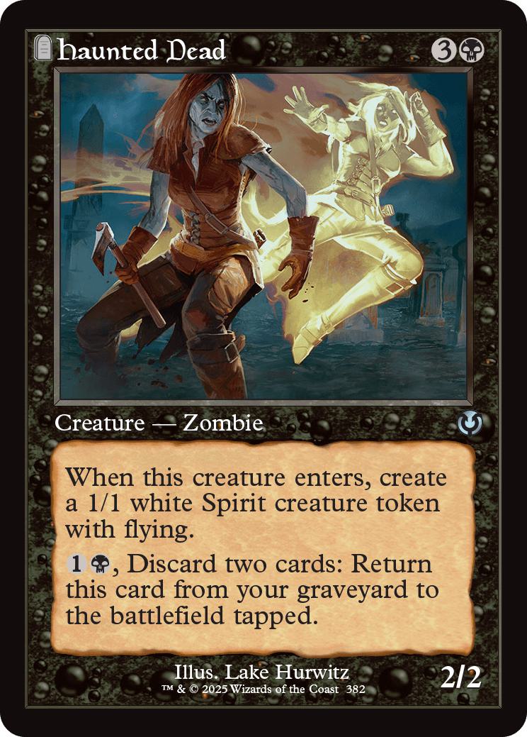 Haunted Dead [382] [Retro Frame] [Innistrad Remastered] [Non-Foil]