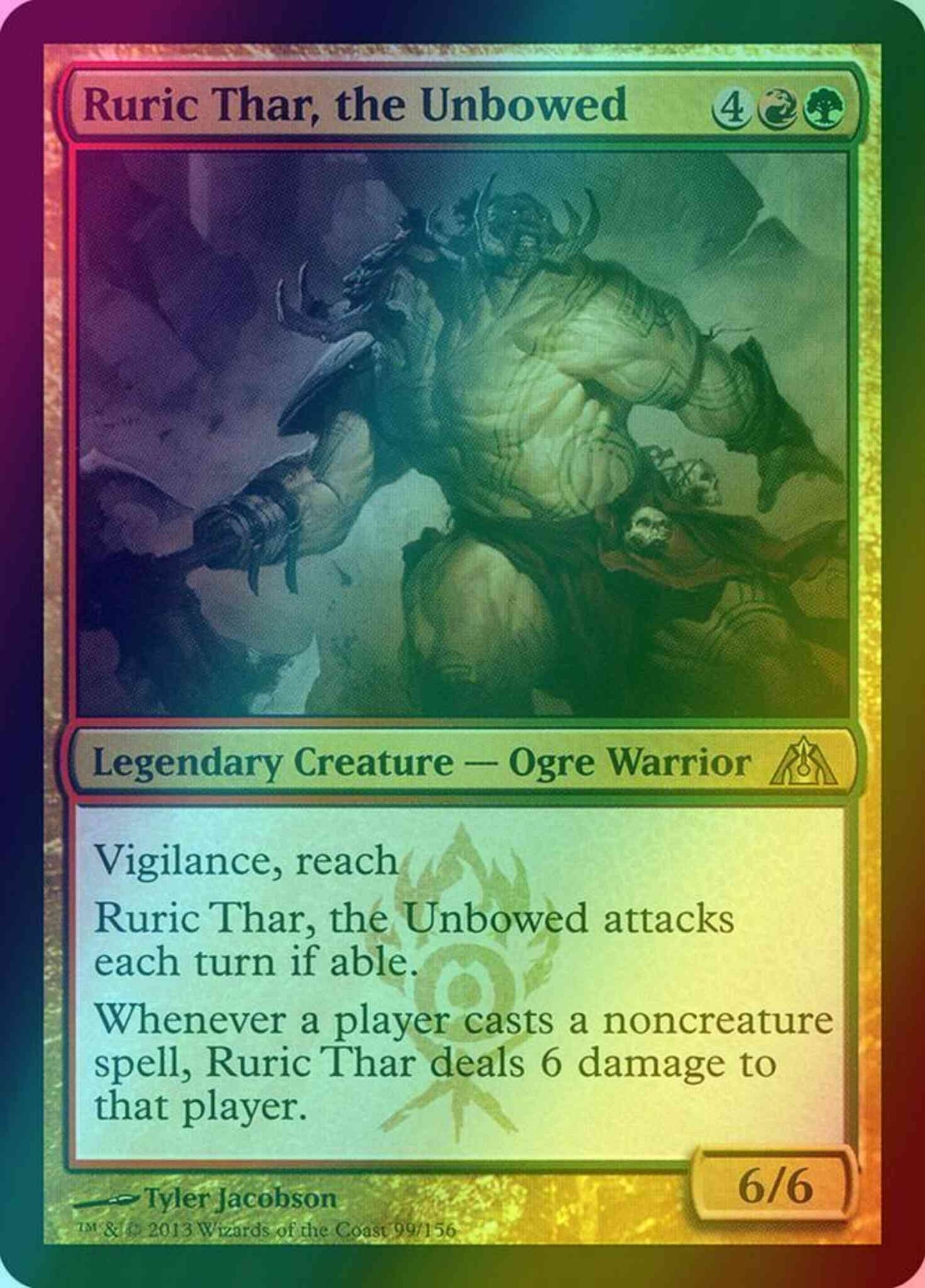 Ruric Thar, the Unbowed [99] [Dragon's Maze] [Foil]