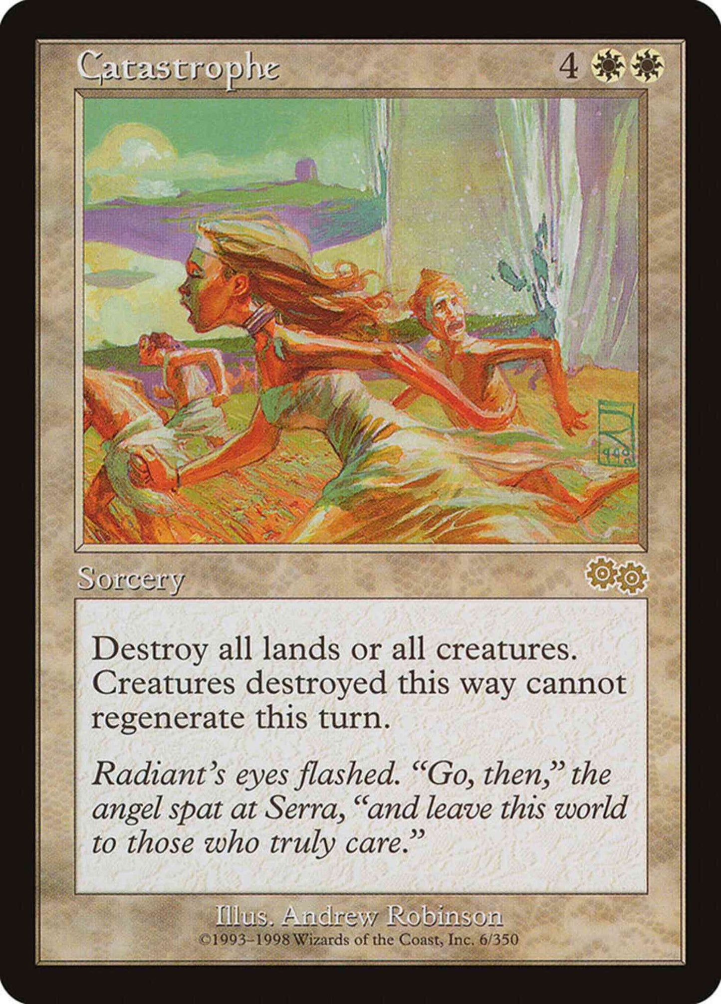 Catastrophe [6] [Urza's Saga] [Non-Foil]