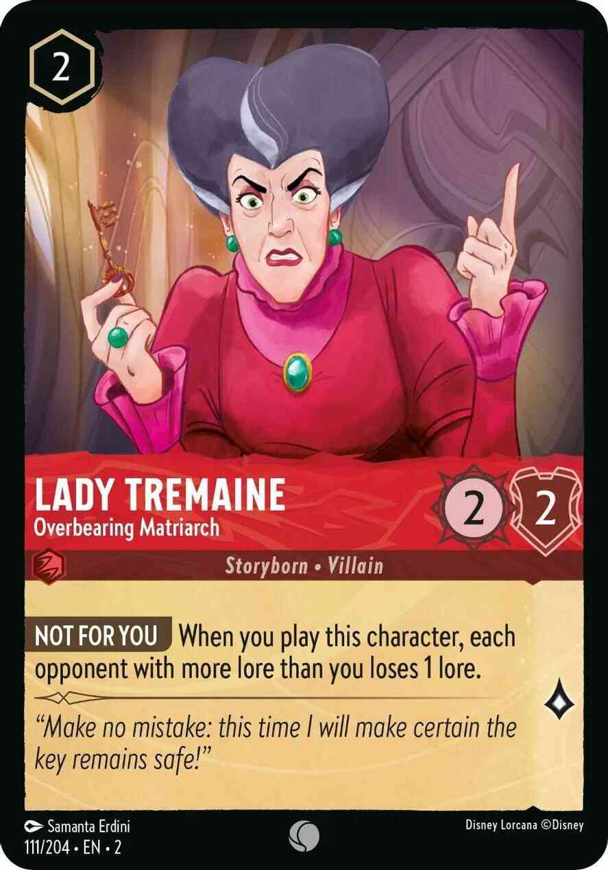 Lady Tremaine - Overbearing Matriarch - 111/204 [Rise Of The Floodborn] [Cold Foil]