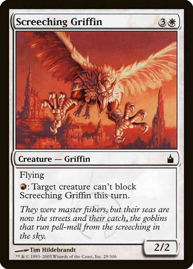 Screeching Griffin [29] [Ravnica City Of Guilds] [Non-Foil]