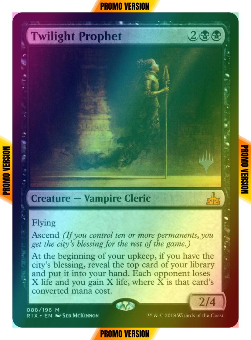 Twilight Prophet [Promo Pack] [88p] [Rivals of Ixalan Promos] [Foil]