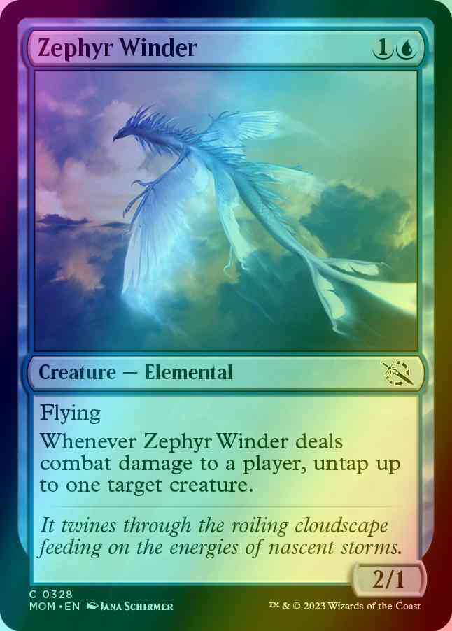 Zephyr Winder [328] [Jumpstart Exclusive] [March of the Machine] [Foil]
