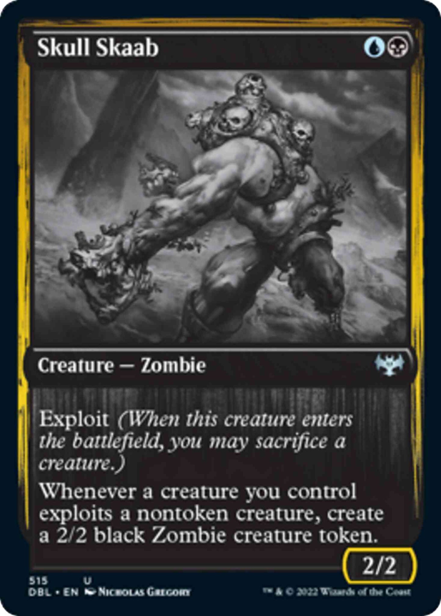 Skull Skaab [515] [Innistrad: Double Feature] [Non-Foil]