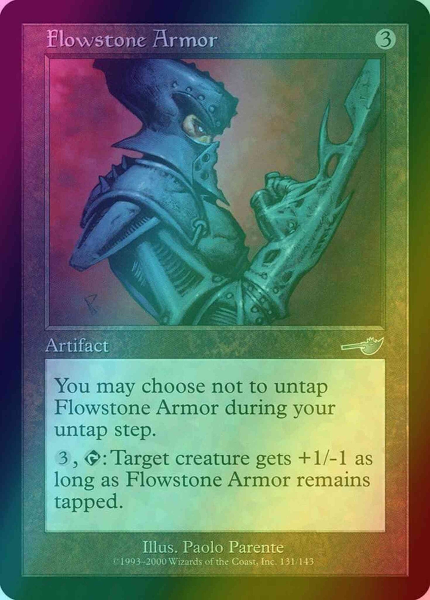 Flowstone Armor [131] [Nemesis] [Foil]