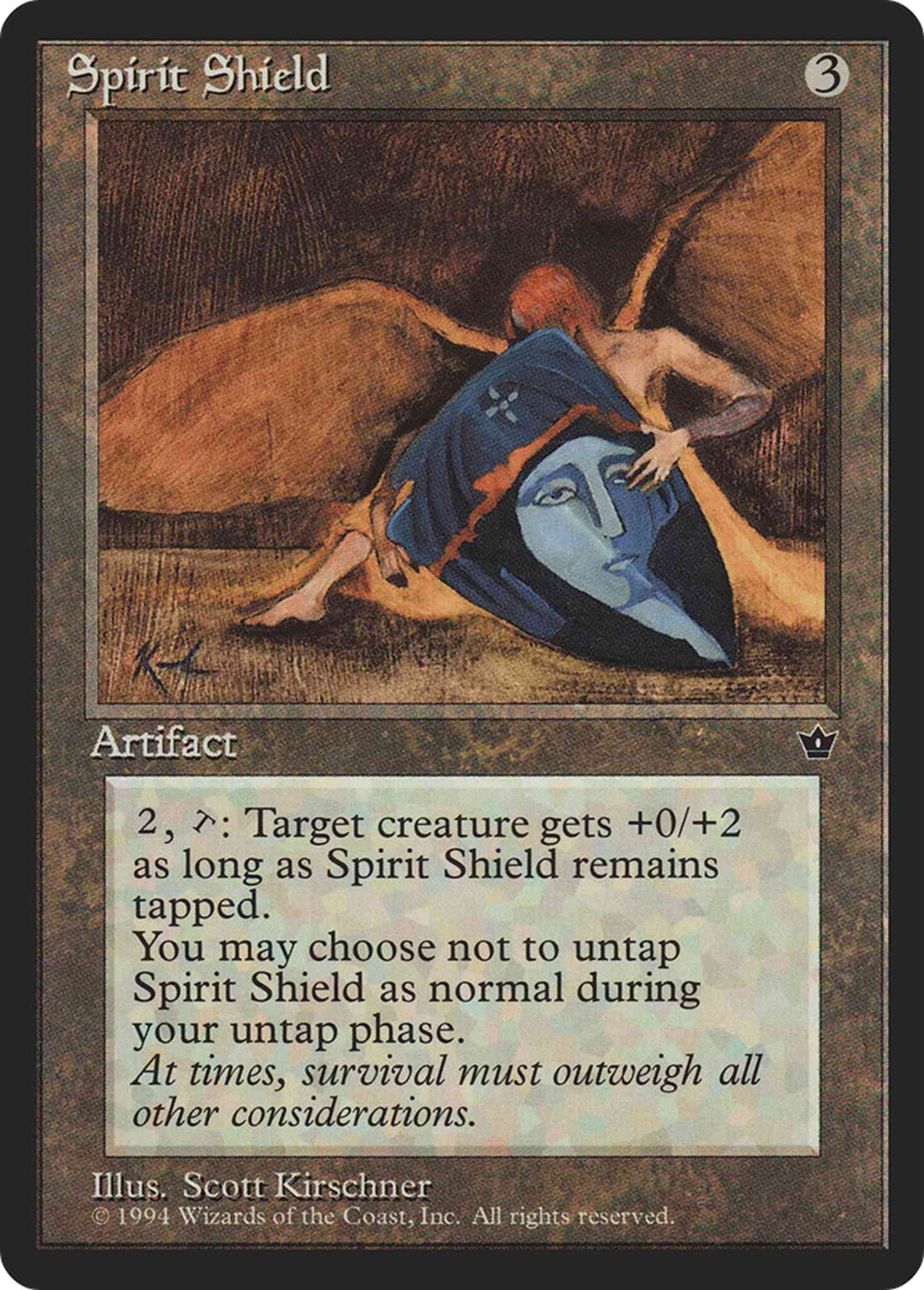 Spirit Shield [90] [Fallen Empires] [Non-Foil]
