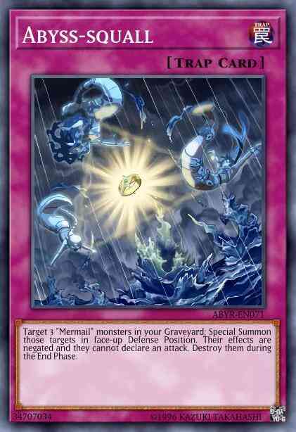 Abyss-squall - ABYR-EN071 - Super Rare - Unlimited
