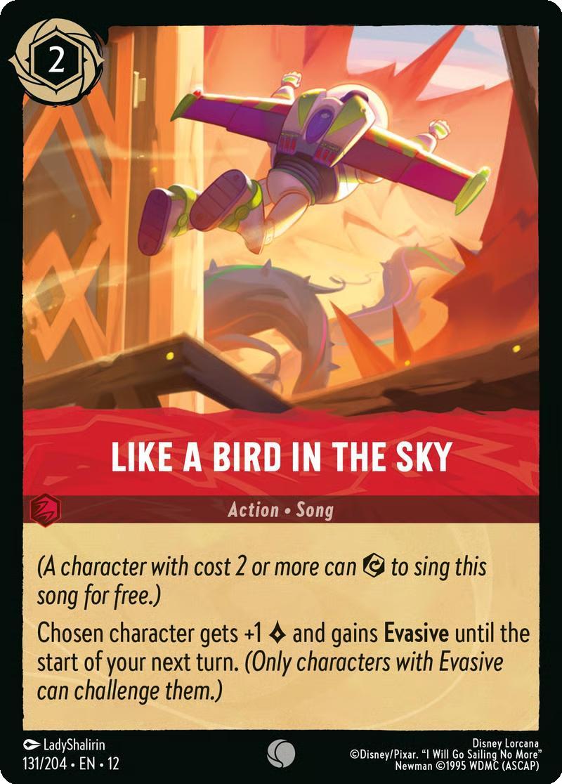 Like A Bird In the Sky - 131/204 [Wilds Unknown] [Non-Foil]