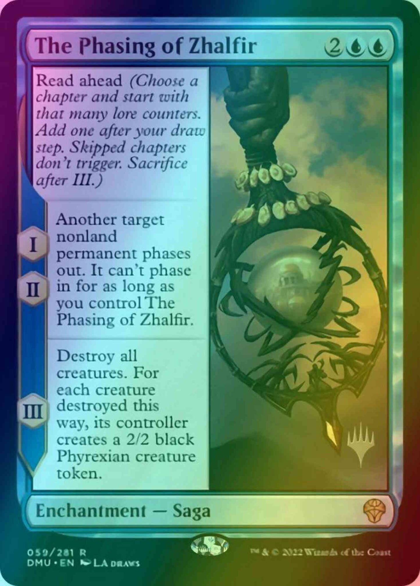 The Phasing of Zhalfir [59p] [Promo Pack] [Dominaria United: Promos] [Foil]