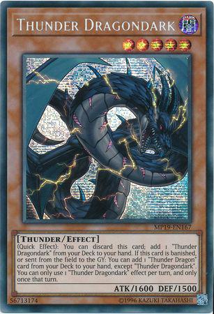 Thunder Dragondark - MP19-EN167 - Prismatic Secret Rare - Unlimited