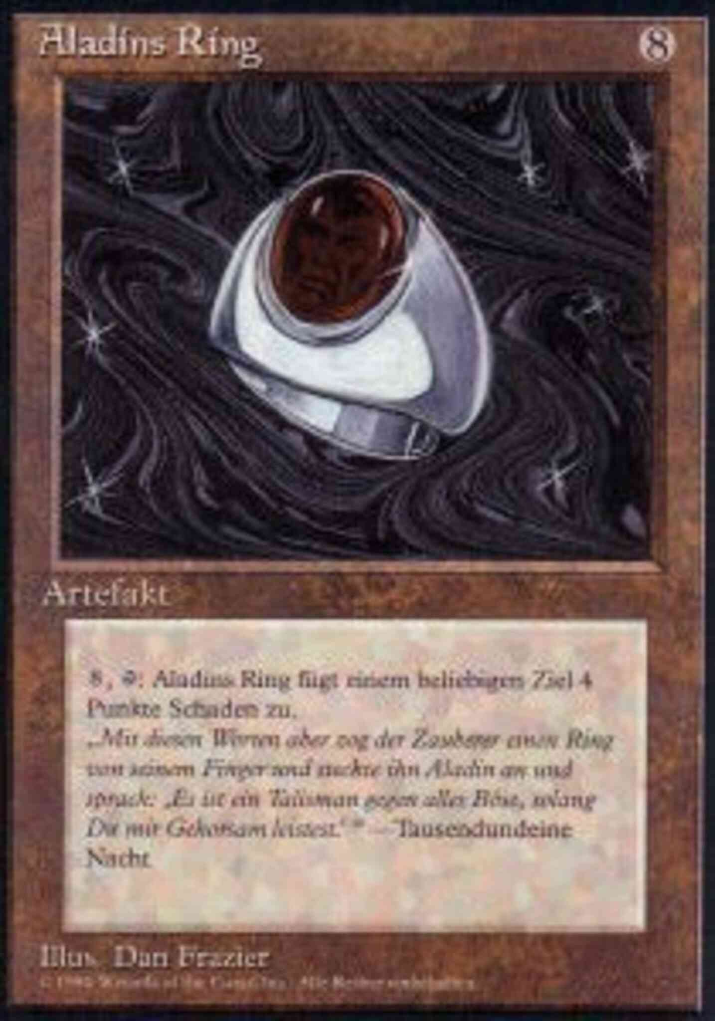 Aladdin's Ring - German [232] [Foreign Black Border: German] [Non-Foil]