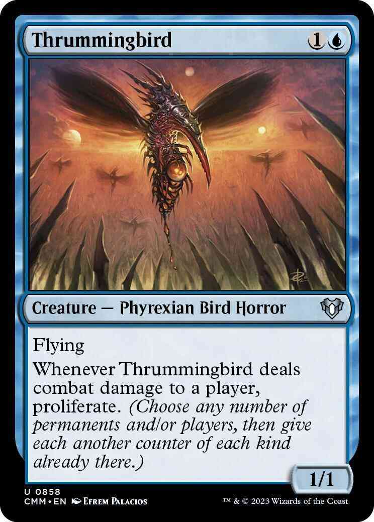 Thrummingbird [858] [Commander Masters] [Non-Foil]