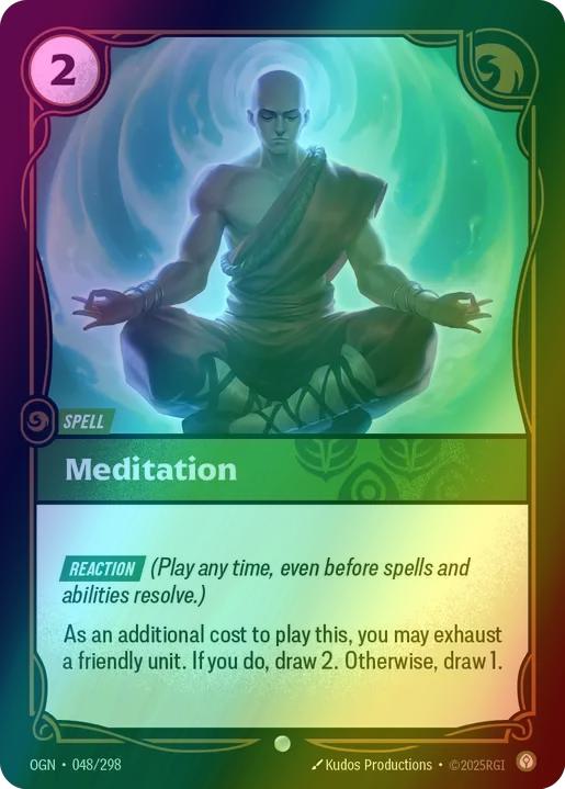 Meditation - 048/298 [Origins] [Foil]