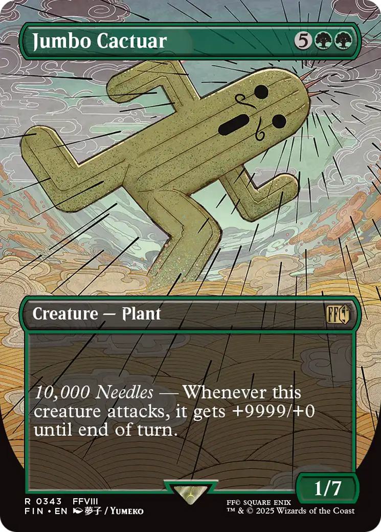Jumbo Cactuar [343] [Borderless] [FINAL FANTASY] [Non-Foil]