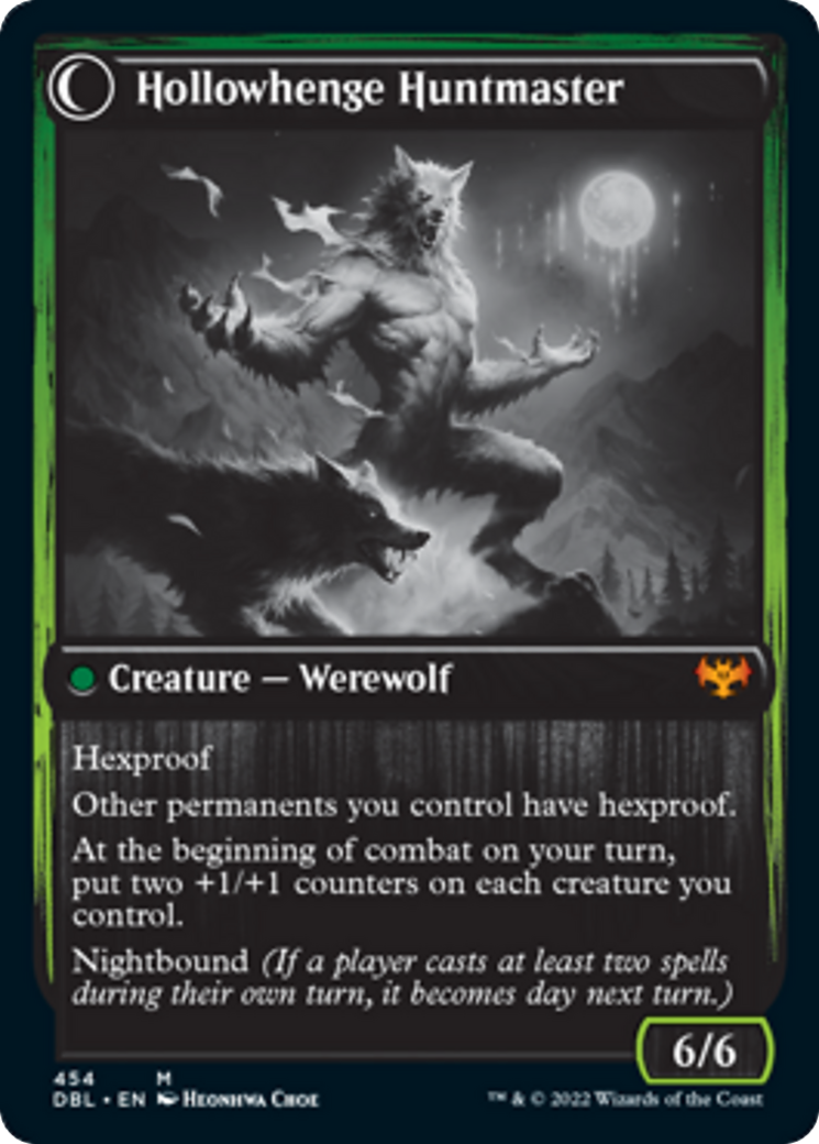 Avabruck Caretaker // Hollowhenge Huntmaster [454] [Innistrad: Double Feature] [Non-Foil]