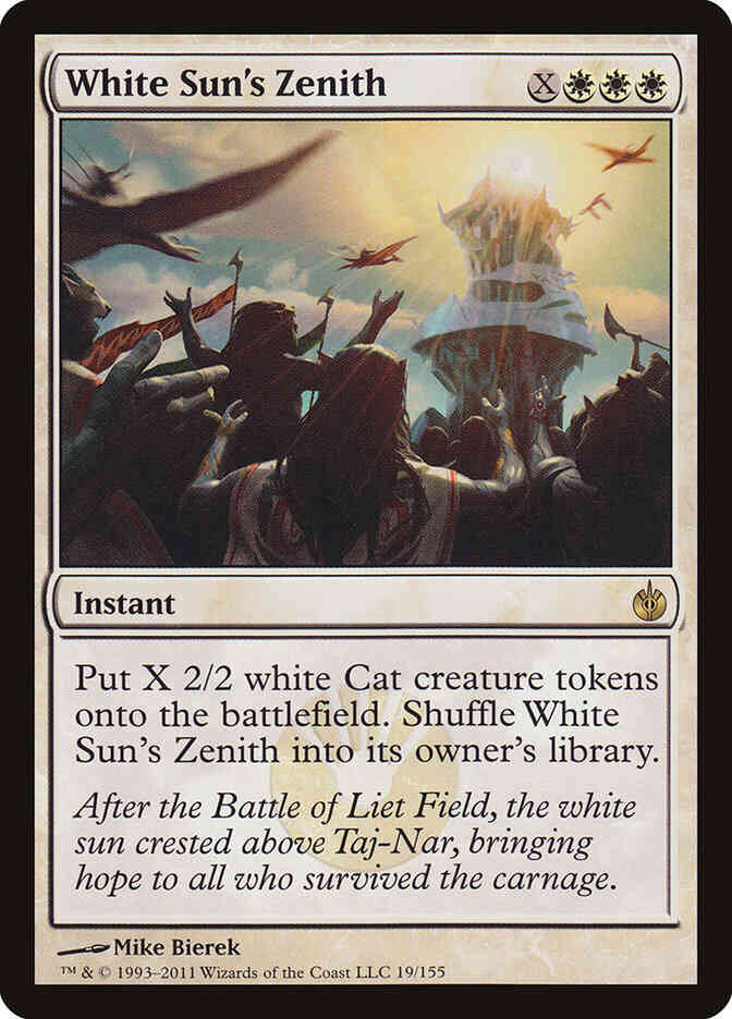 White Sun's Zenith [19] [Mirrodin Besieged] [Non-Foil]