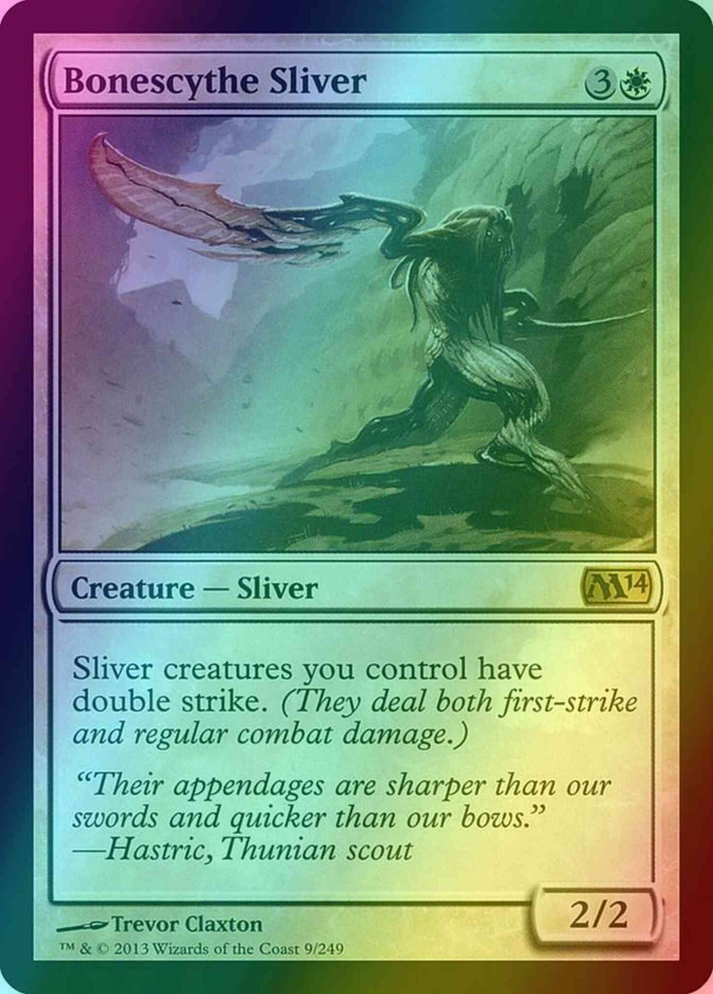 Bonescythe Sliver [9] [Magic 2014] [Foil]