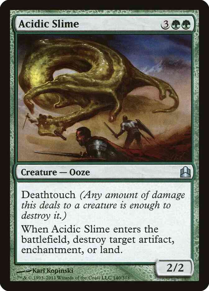 Acidic Slime [140] [Commander 2011] [Non-Foil]
