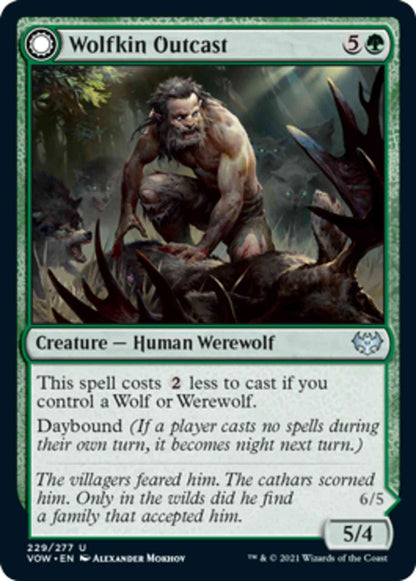 Wolfkin Outcast // Wedding Crasher [229] [Innistrad: Crimson Vow] [Non-Foil]