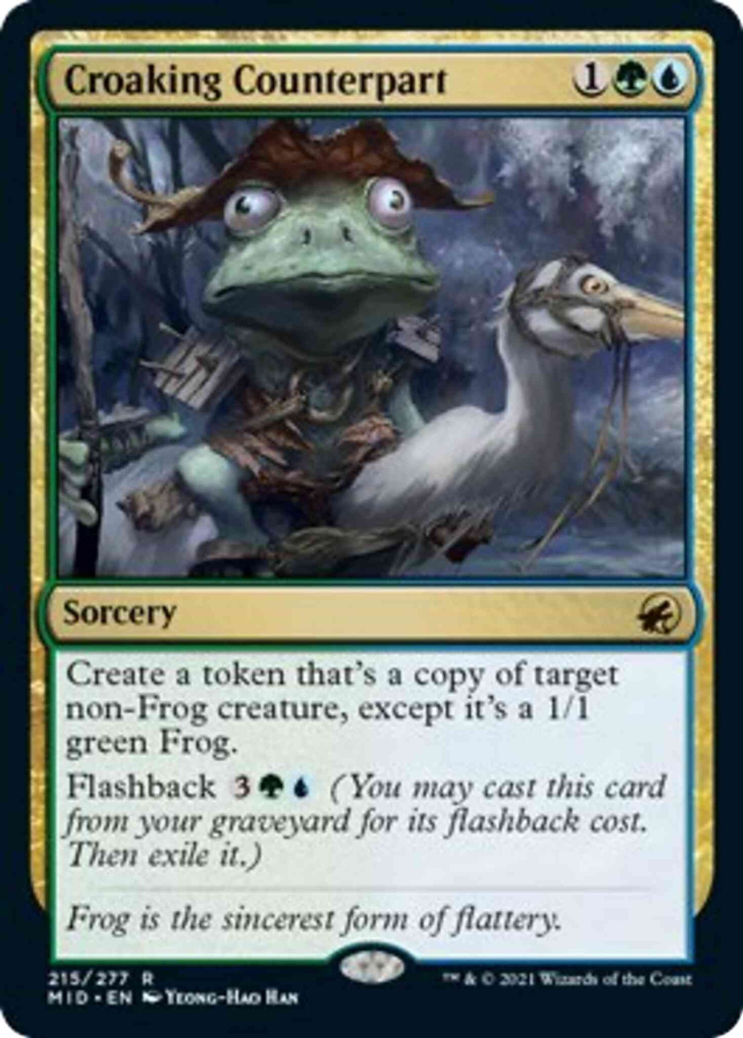 Croaking Counterpart [215] [Innistrad: Midnight Hunt] [Non-Foil]