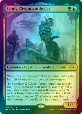 Lonis, Cryptozoologist [204] [Modern Horizons 2] [Foil]