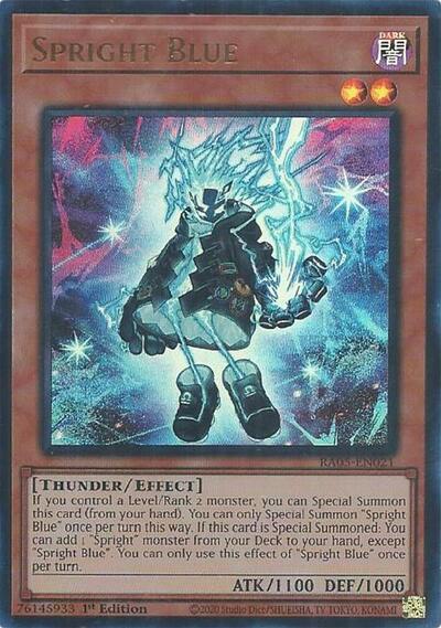 Spright Blue - RA05-EN021 - Ultra Rare - 1st Edition