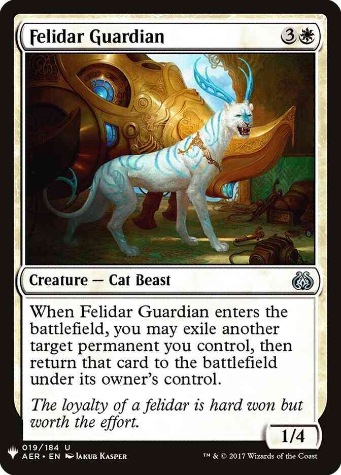 Felidar Guardian [AER-19] [The List] [Non-Foil]