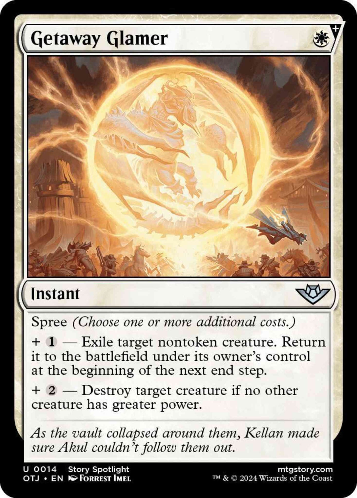 Getaway Glamer [14] [Outlaws of Thunder Junction] [Non-Foil]