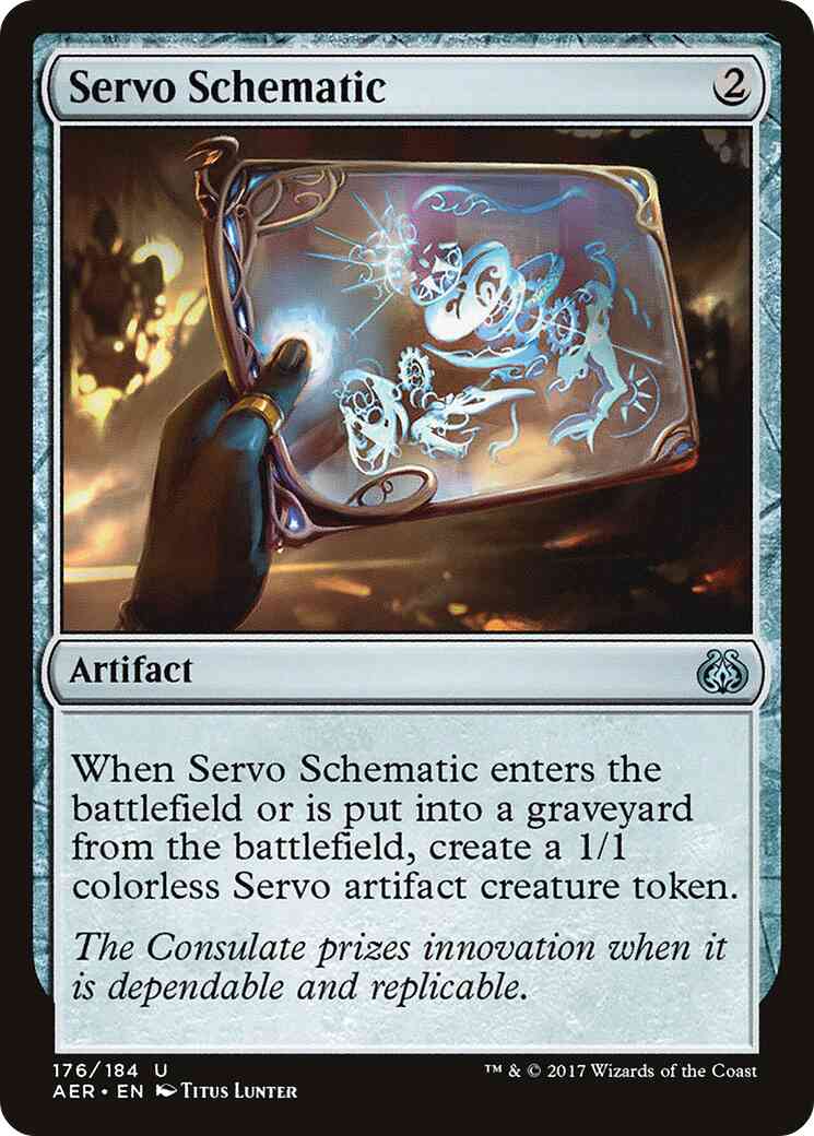 Servo Schematic [176] [Aether Revolt] [Non-Foil]