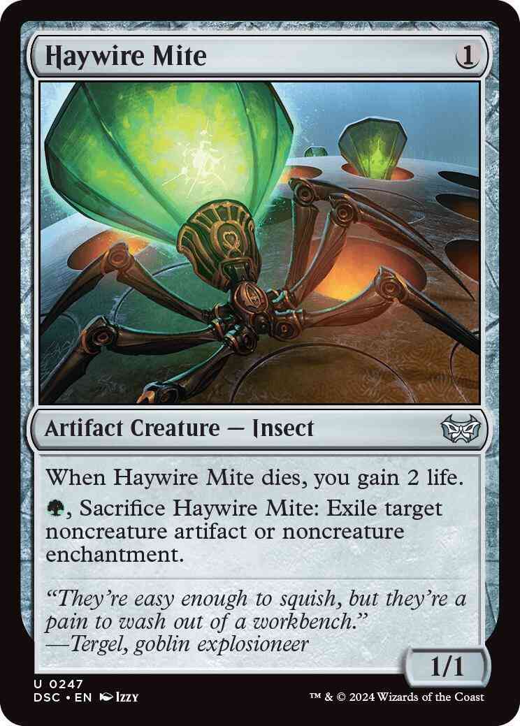 Haywire Mite [247] [Duskmourn: House of Horror: Commander] [Non-Foil]