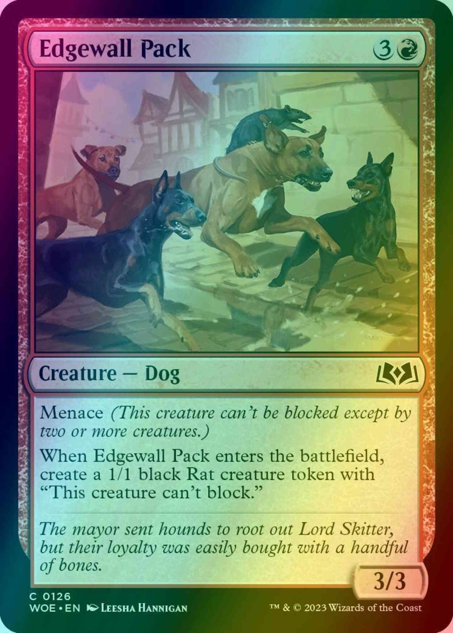 Edgewall Pack [126] [Wilds of Eldraine] [Foil]