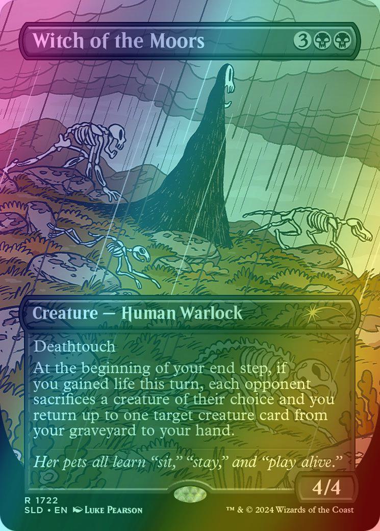 Witch of the Moors [1722] [Borderless] [Luke Pearson] [Secret Lair Drop] [Foil]