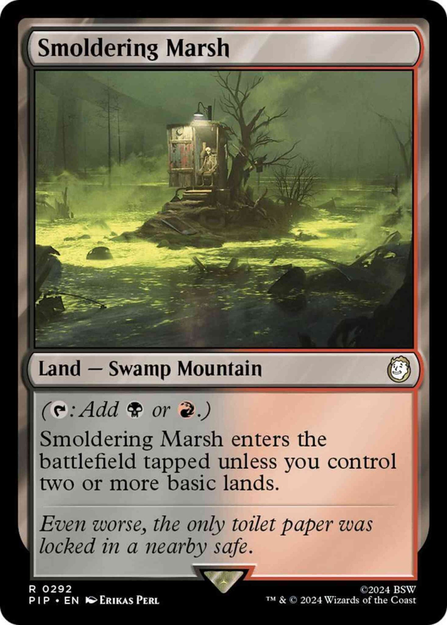 Smoldering Marsh [292] [Fallout] [Non-Foil]