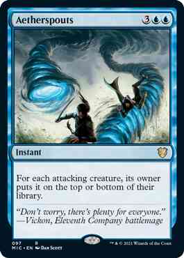 Aetherspouts [97] [Innistrad: Midnight Hunt: Commander] [Non-Foil]