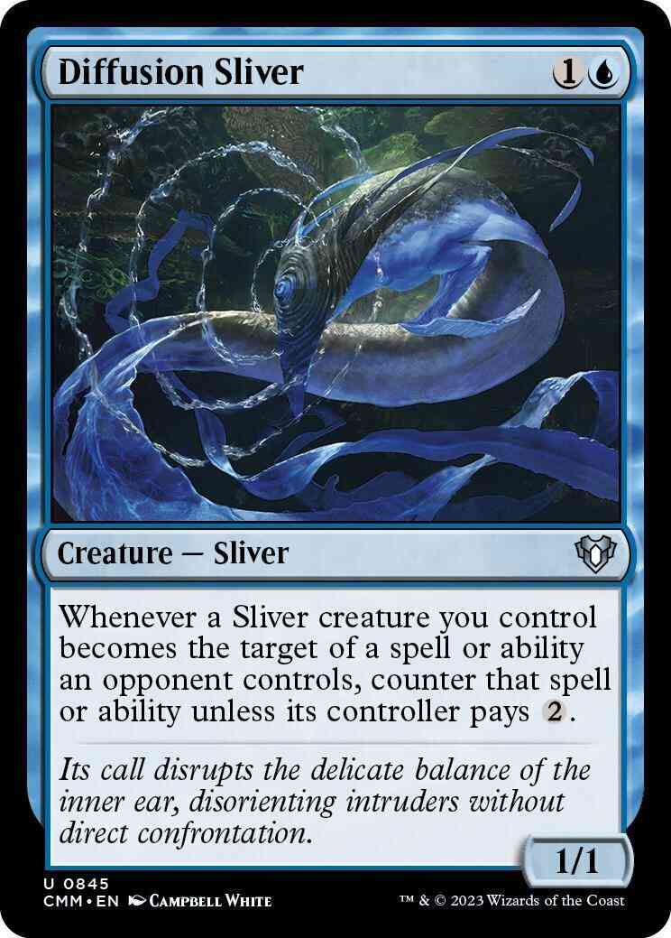 Diffusion Sliver [845] [Commander Masters] [Non-Foil]