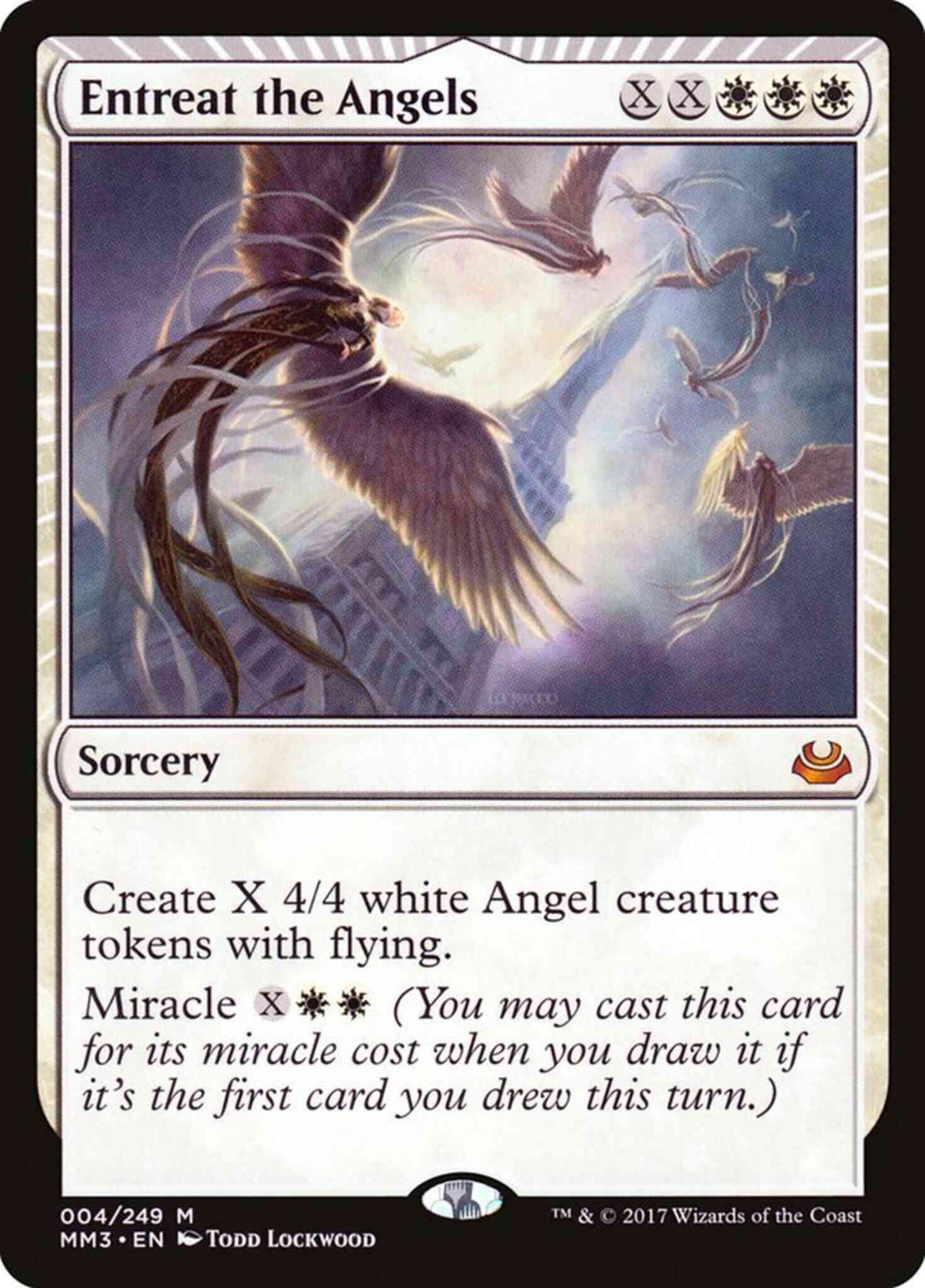 Entreat the Angels [4] [Modern Masters 2017] [Non-Foil]
