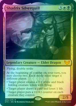 Shadrix Silverquill [230] [Strixhaven: School of Mages] [Foil]