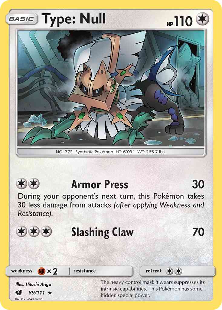 Type: Null - 89/111 - Rare Holo [sm4-89] [Holo]