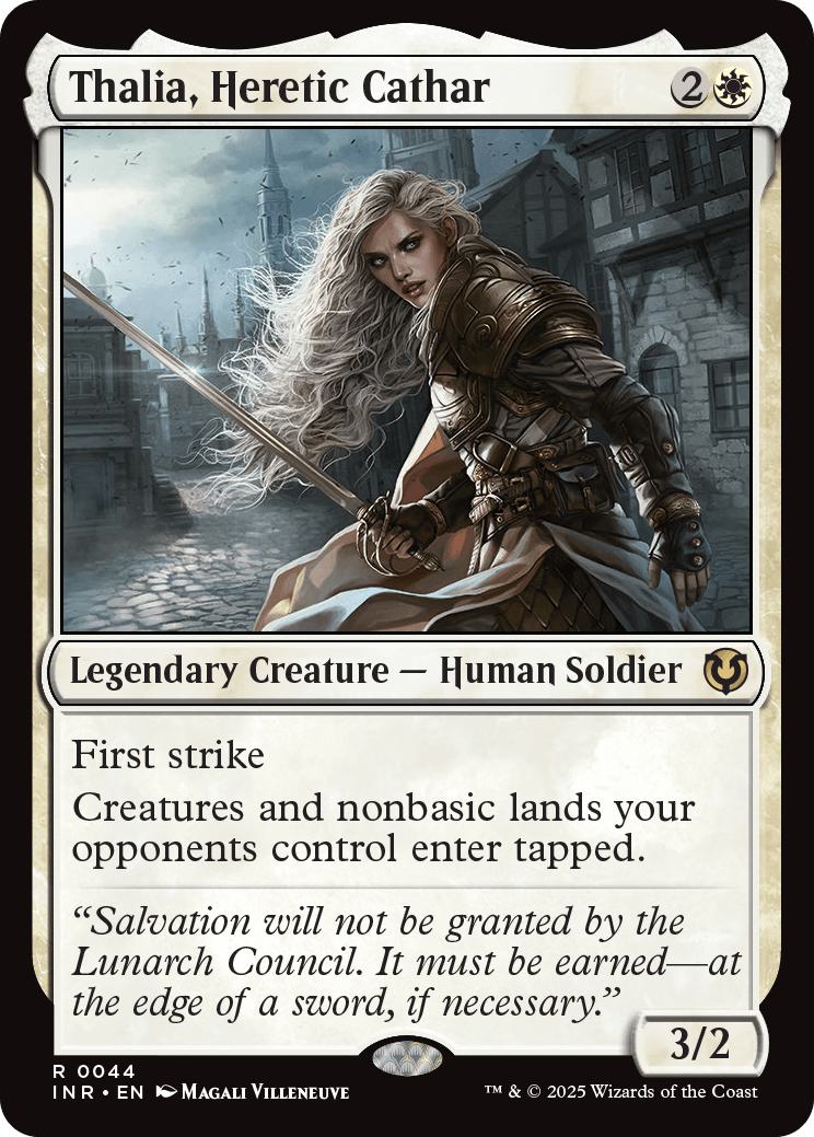 Thalia, Heretic Cathar [44] [Innistrad Remastered] [Non-Foil]