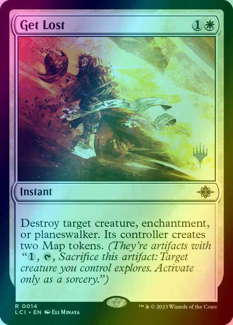 Get Lost [14p] [Promo Pack] [The Lost Caverns of Ixalan: Promos] [Foil]