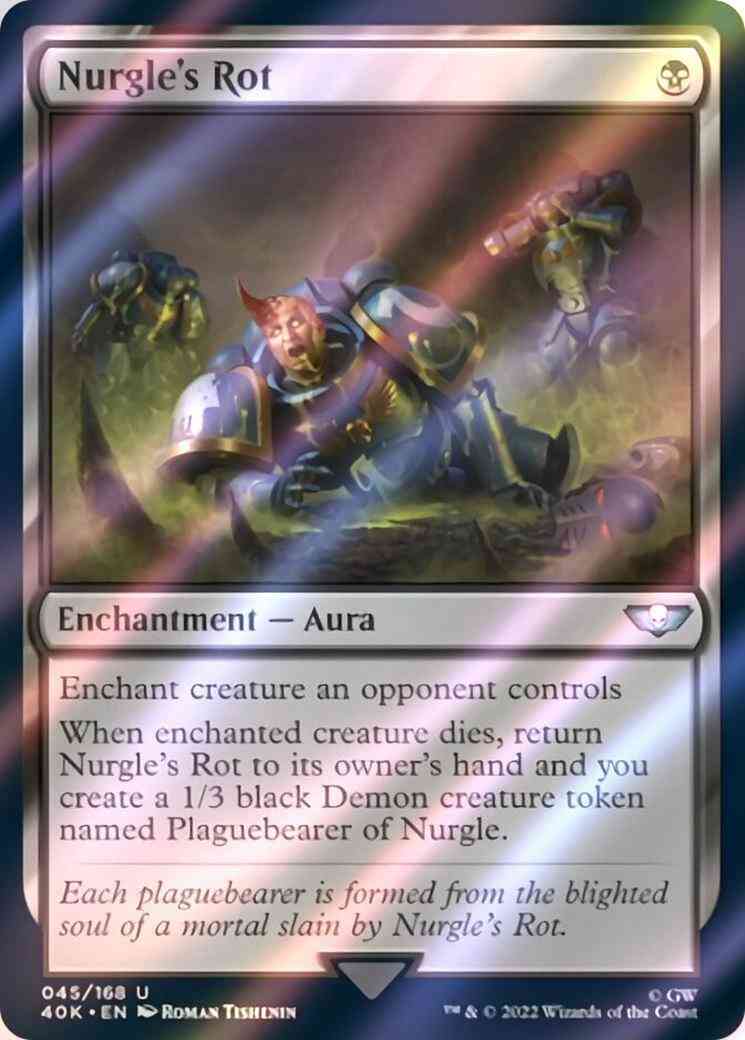 Nurgle's Rot [45] [Universes Beyond: Warhammer 40,000] [Surge Foil]