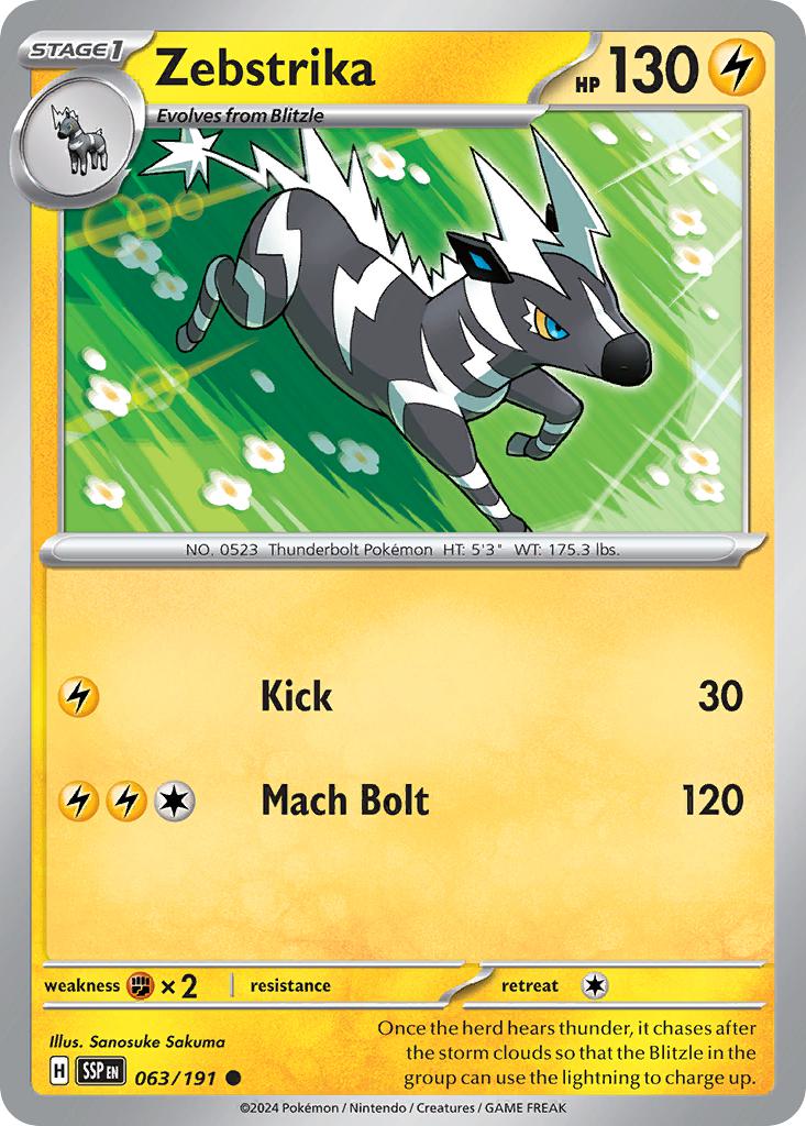 Zebstrika - 063/191 - Common [sv08-063] [Non-Holo]