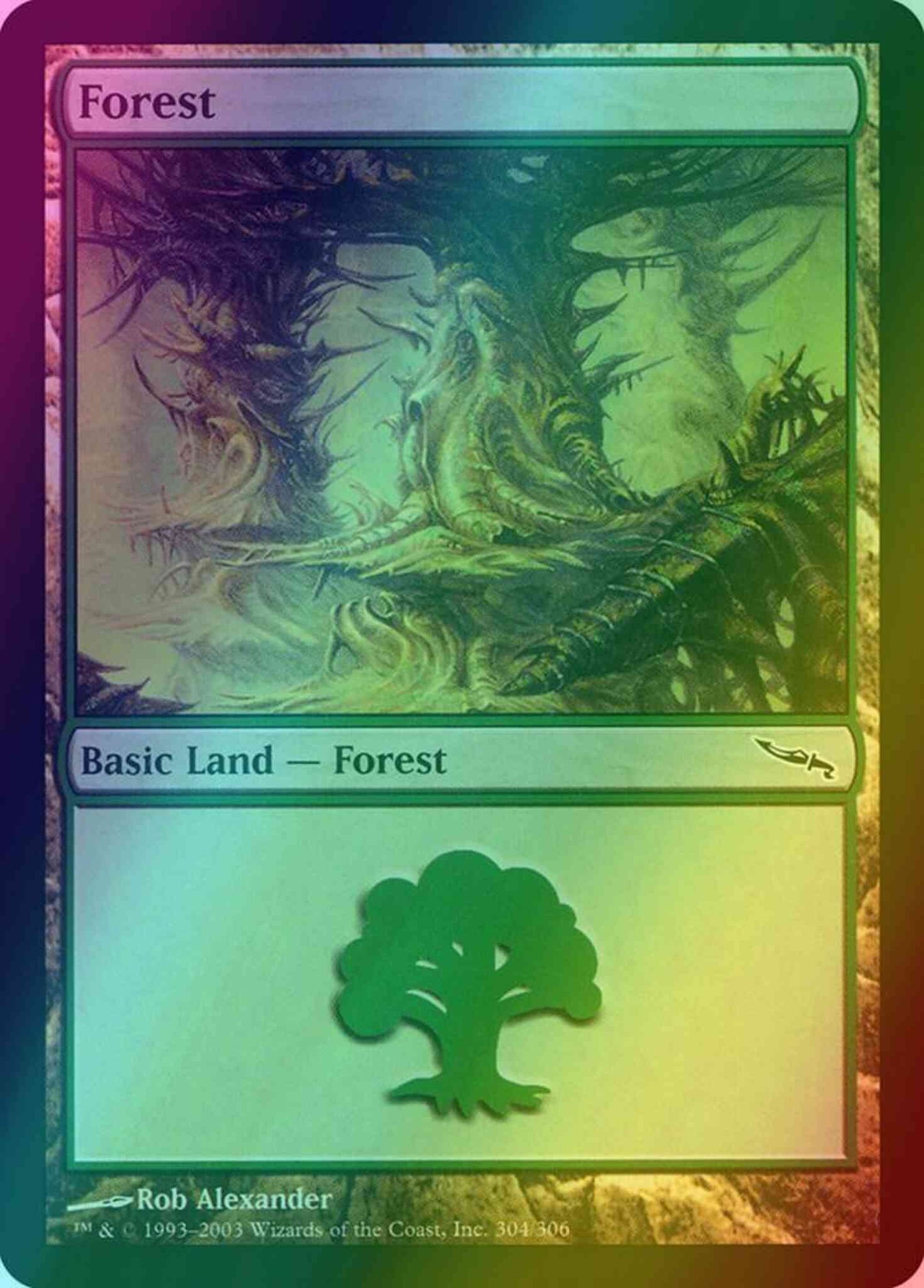Forest [304] [Mirrodin] [Foil]