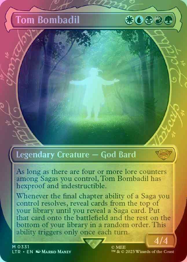 Tom Bombadil [331] [Ring Showcase] [The Lord of the Rings: Tales of Middle-earth] [Foil]