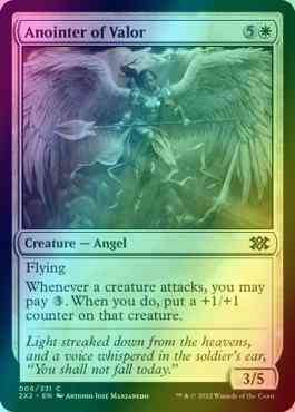 Anointer of Valor [6] [Double Masters 2022] [Foil]