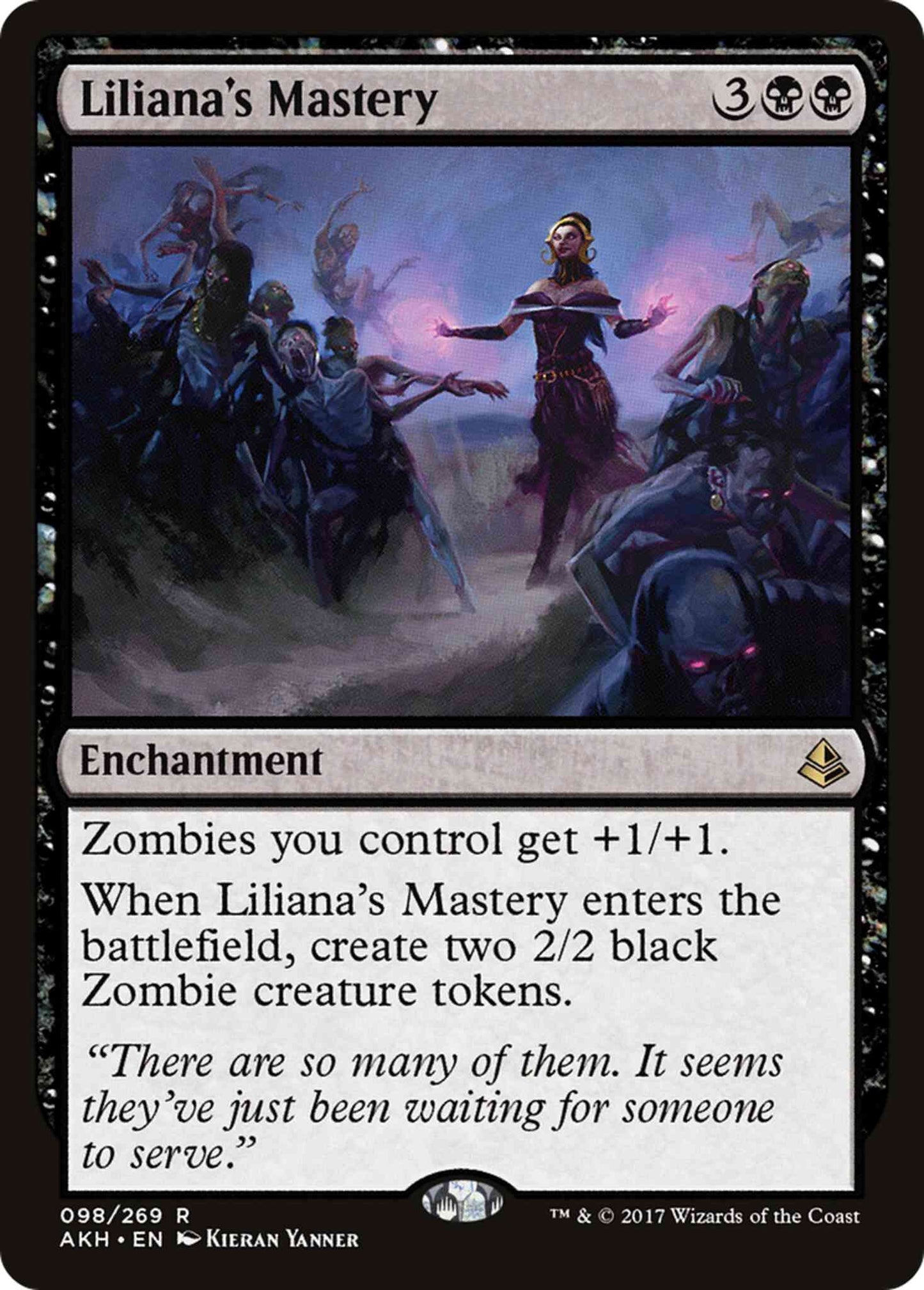 Liliana's Mastery [98] [Amonkhet] [Non-Foil]