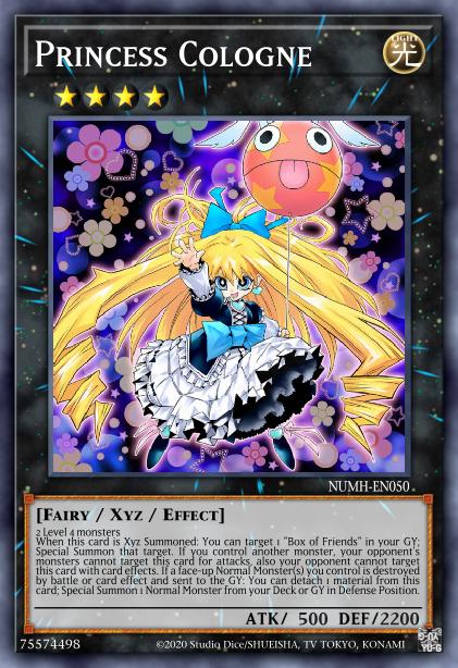 Princess Cologne - NUMH-EN050 - Secret Rare - Unlimited