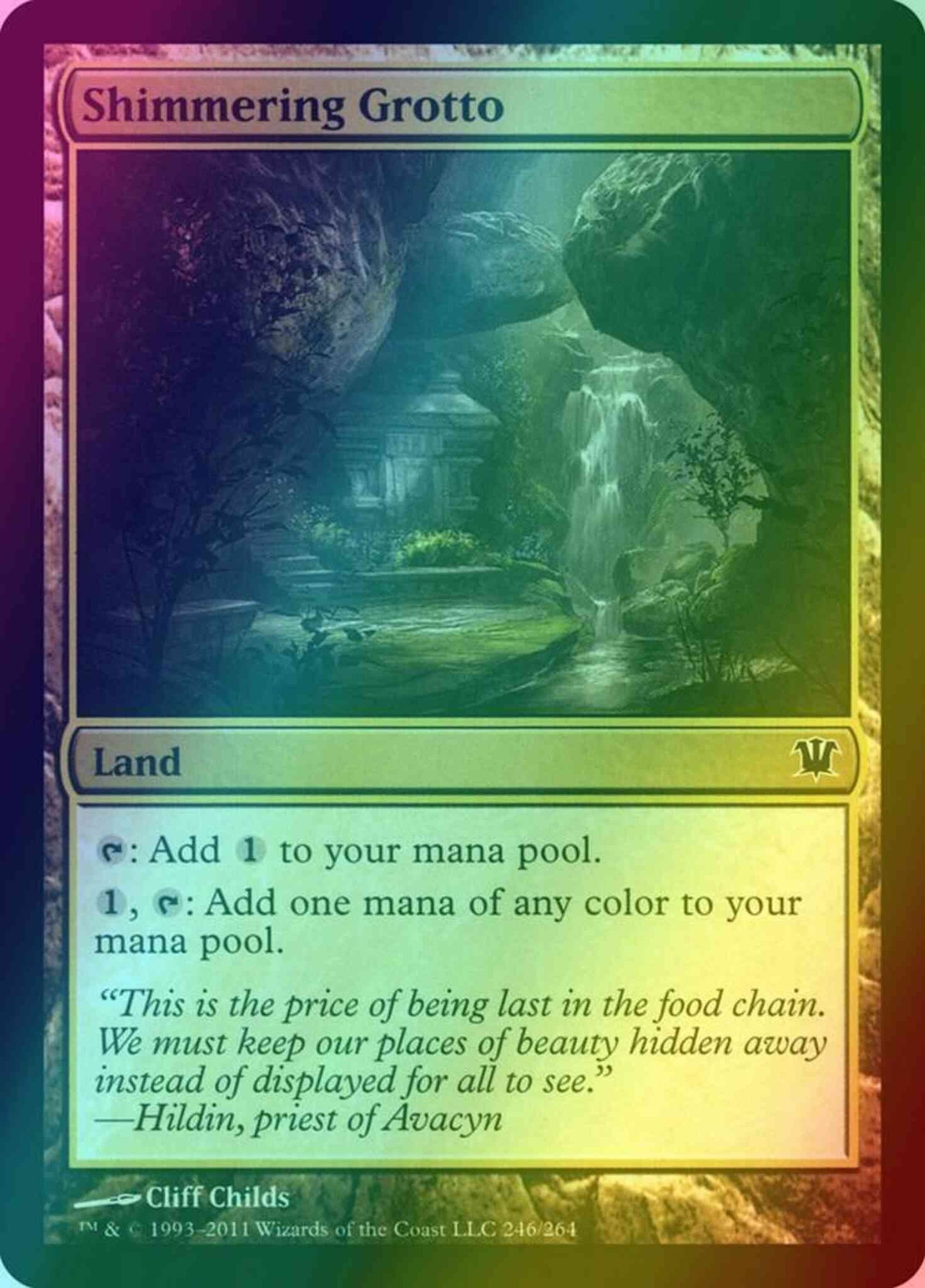 Shimmering Grotto [246] [Innistrad] [Foil]