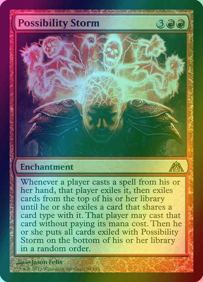 Possibility Storm [34] [Dragon's Maze] [Foil]